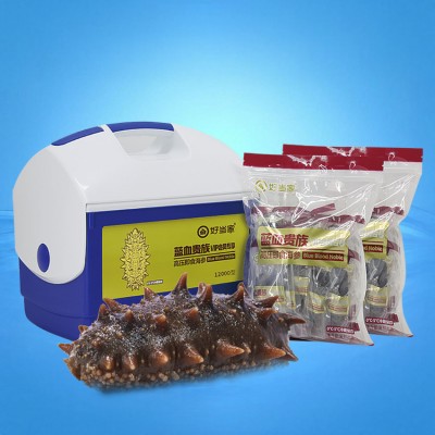 藍血貴族高壓即食海參 500g（調味/孜然 21-25 頭）